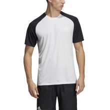 adidas Tennis T-shirt Club Color Block #19 white/black Men